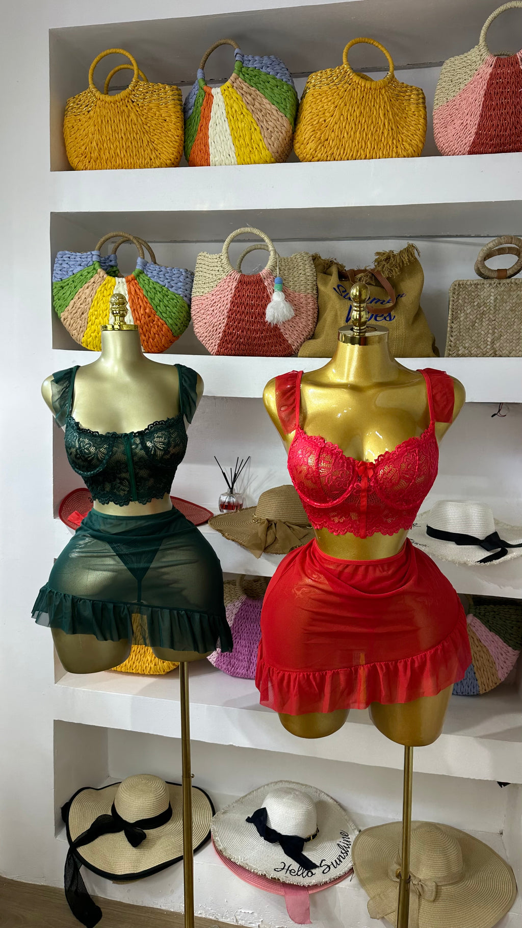 Riviera’s Midnight Muse Babydoll Set