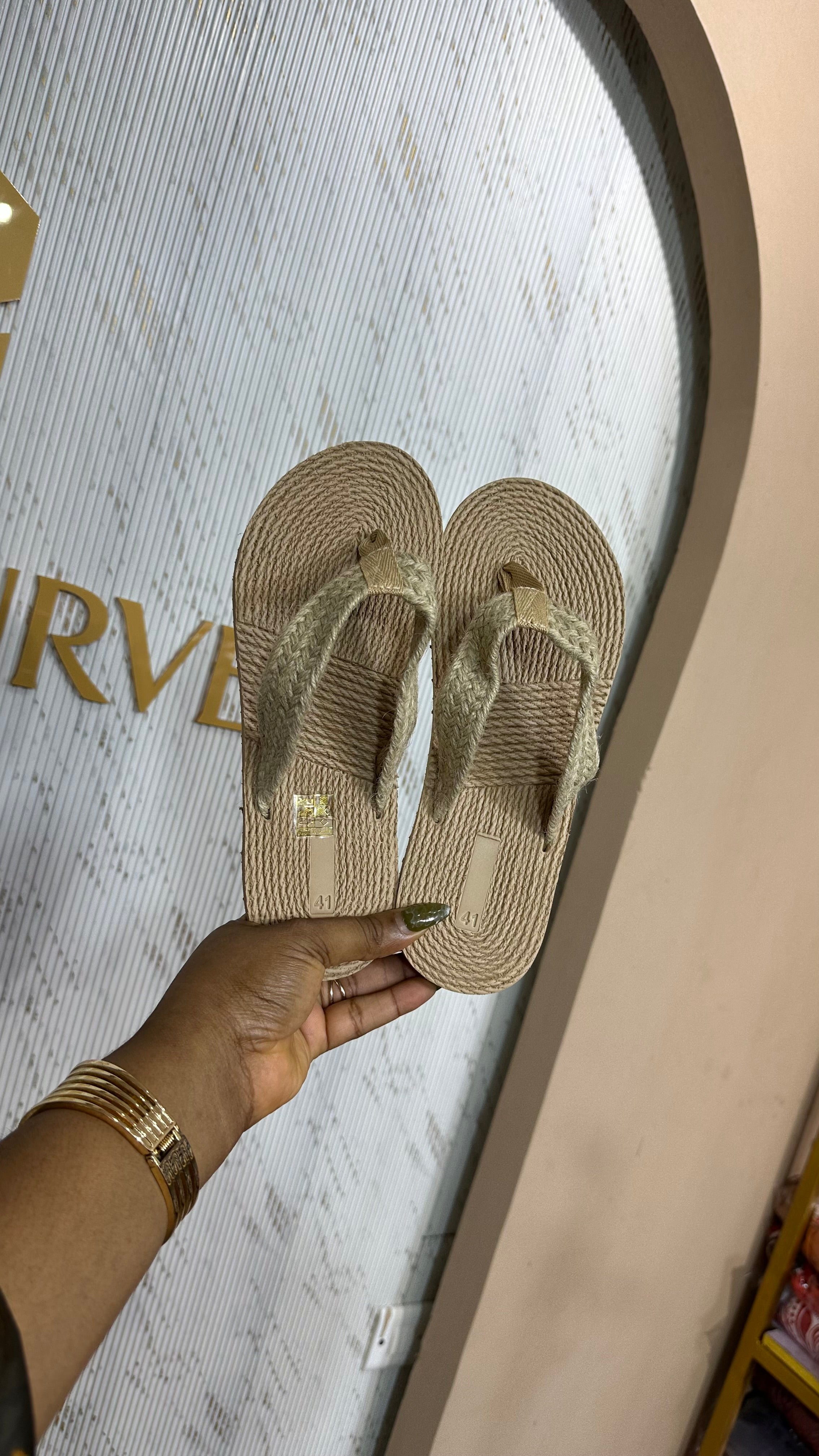 His & Hers Luxe Beach Clear Slippers