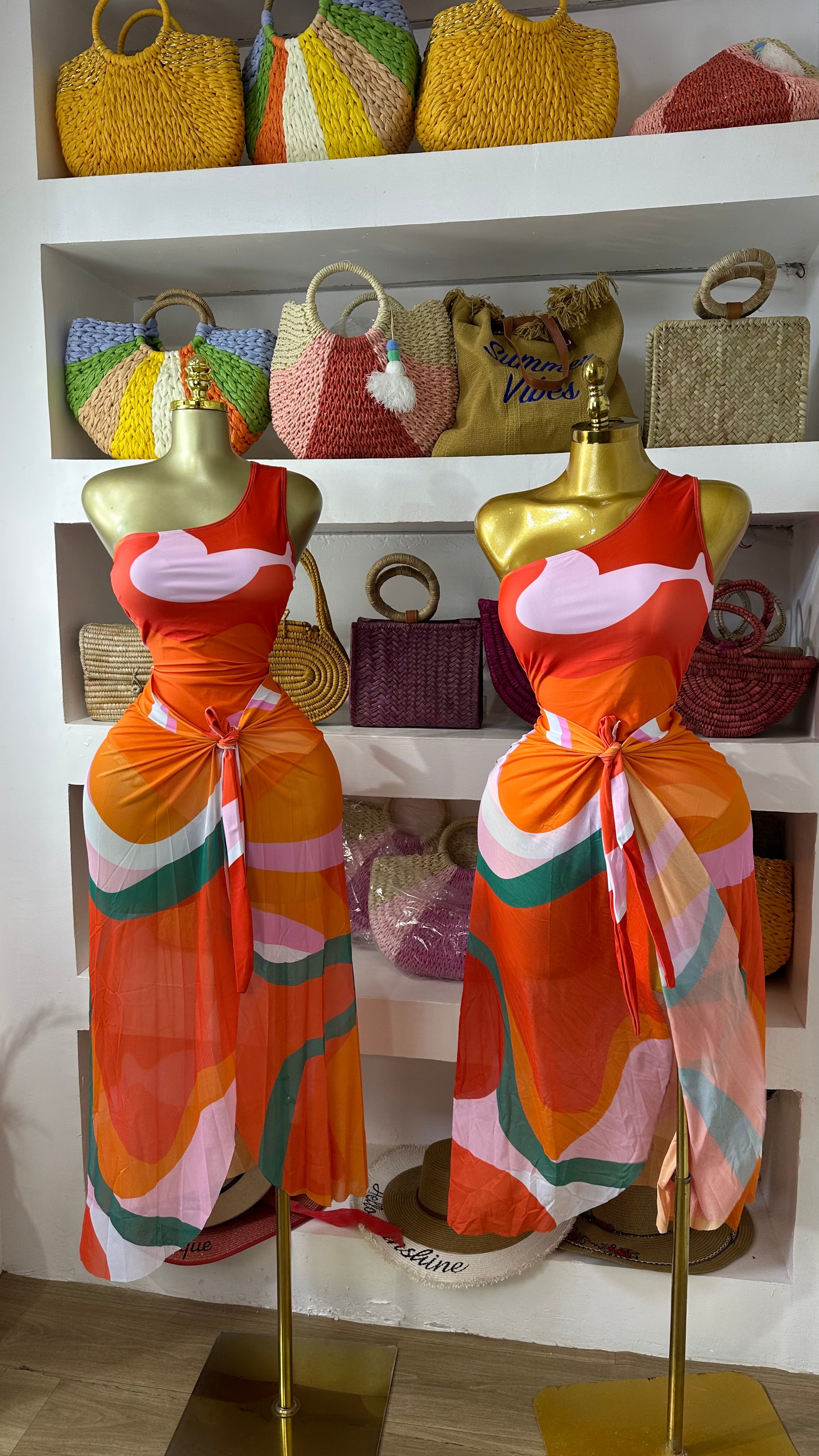 Two piece swimsuit set