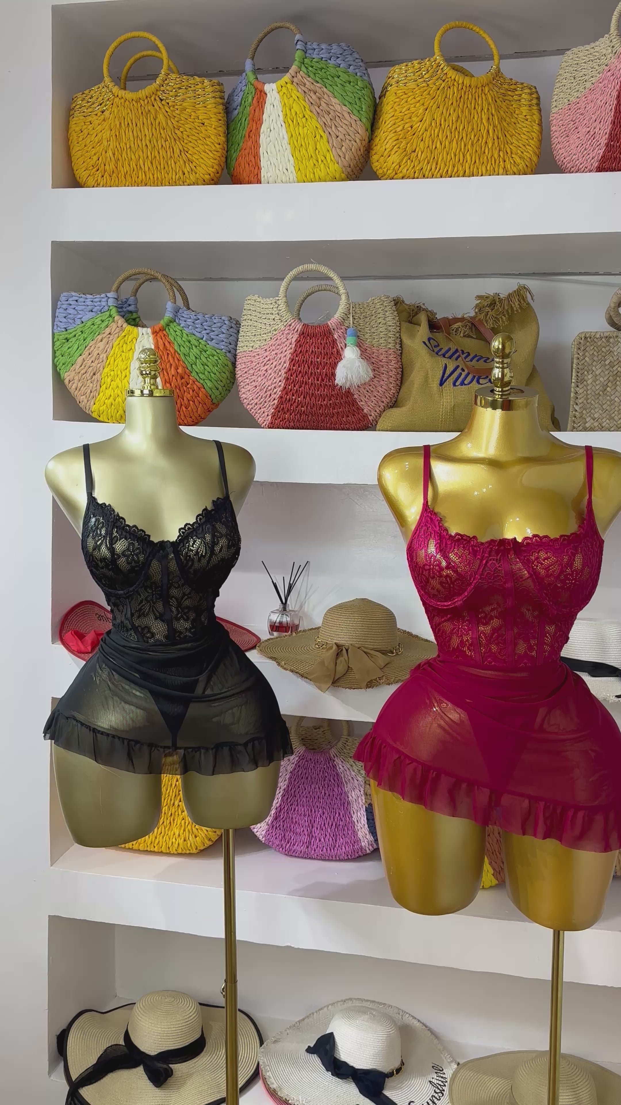 Riviera’s Velvet Kiss Lingerie Set