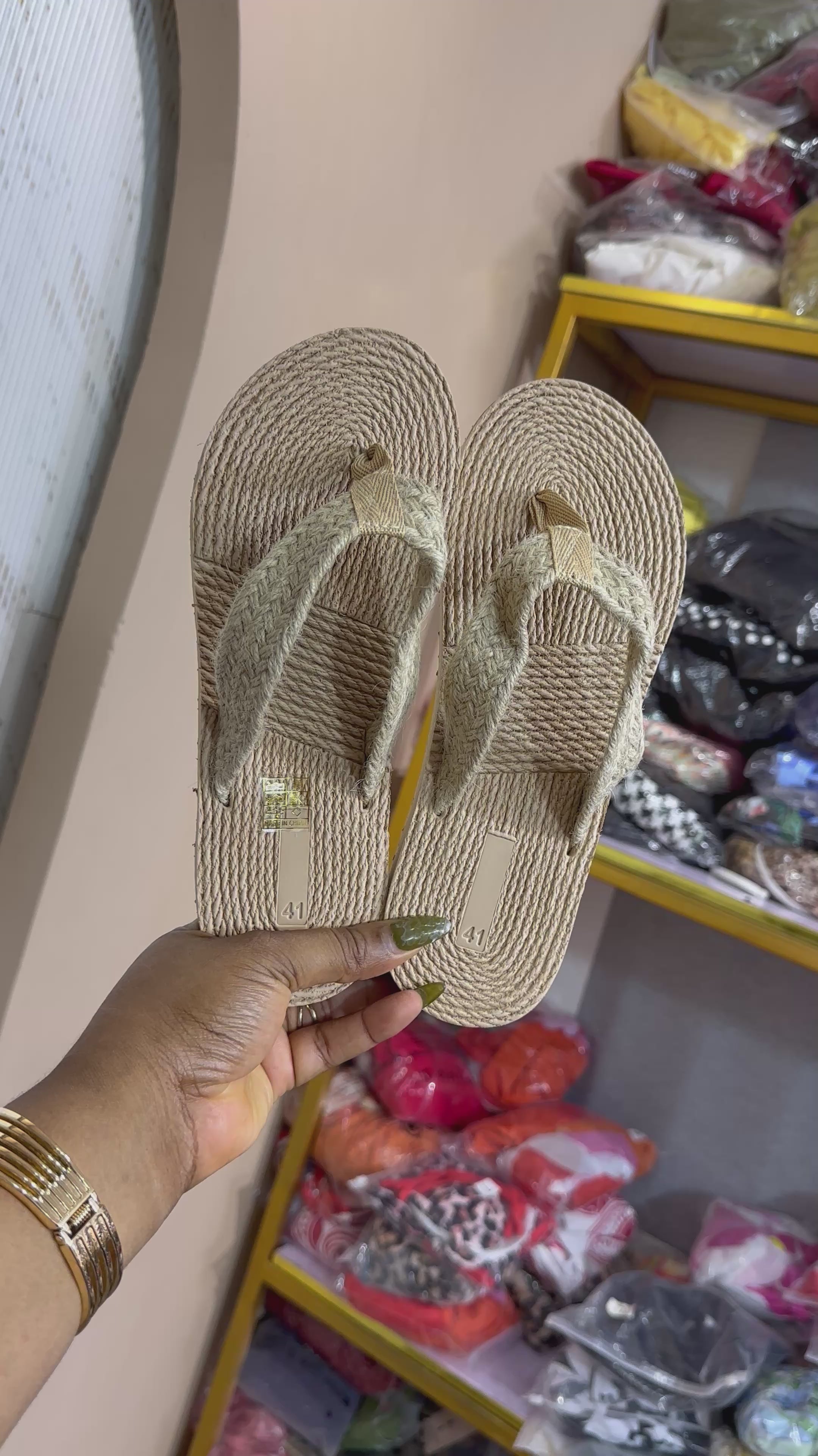 His & Hers Luxe Beach Clear Slippers