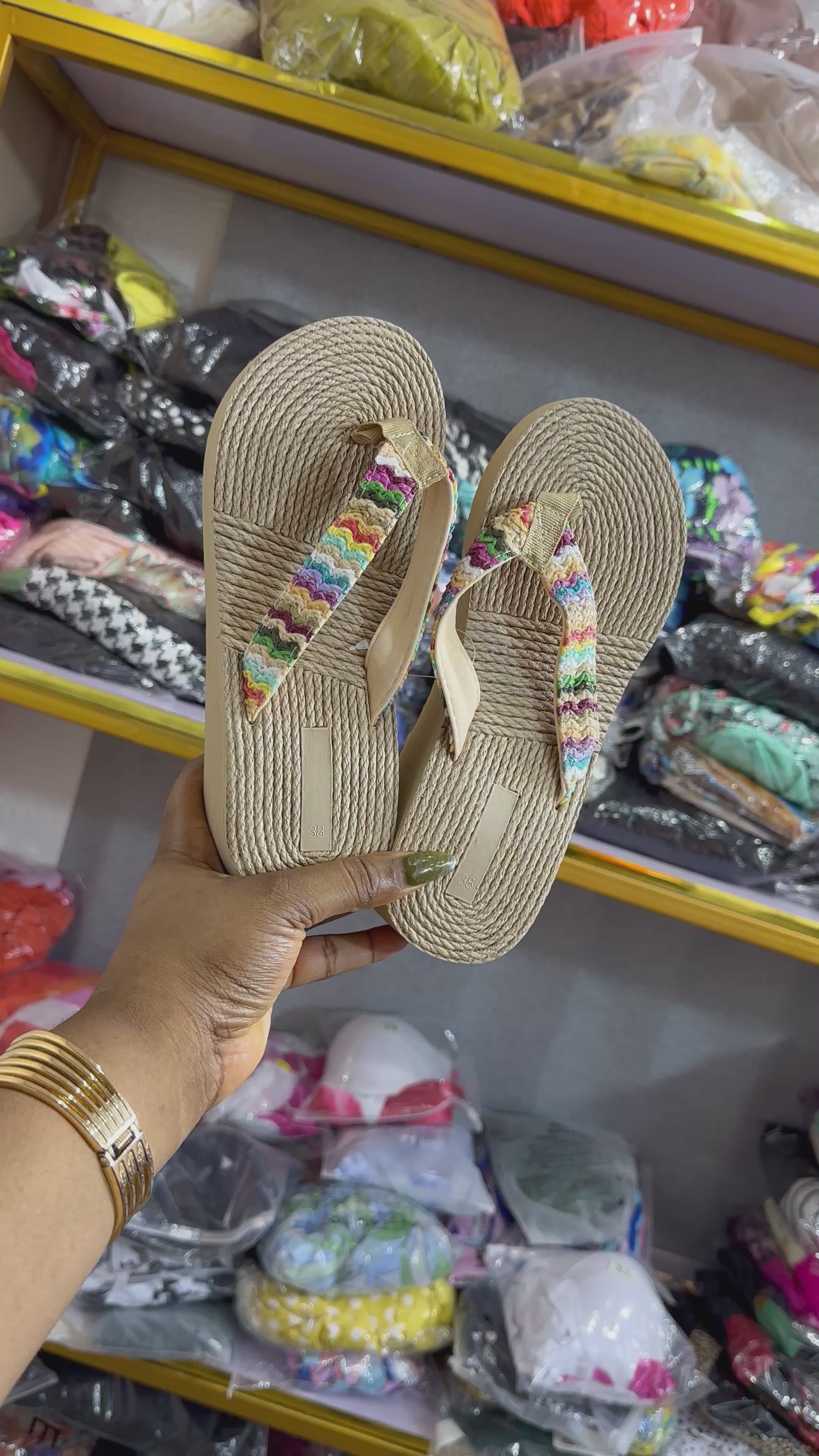Platform Luxe Beach Slippers