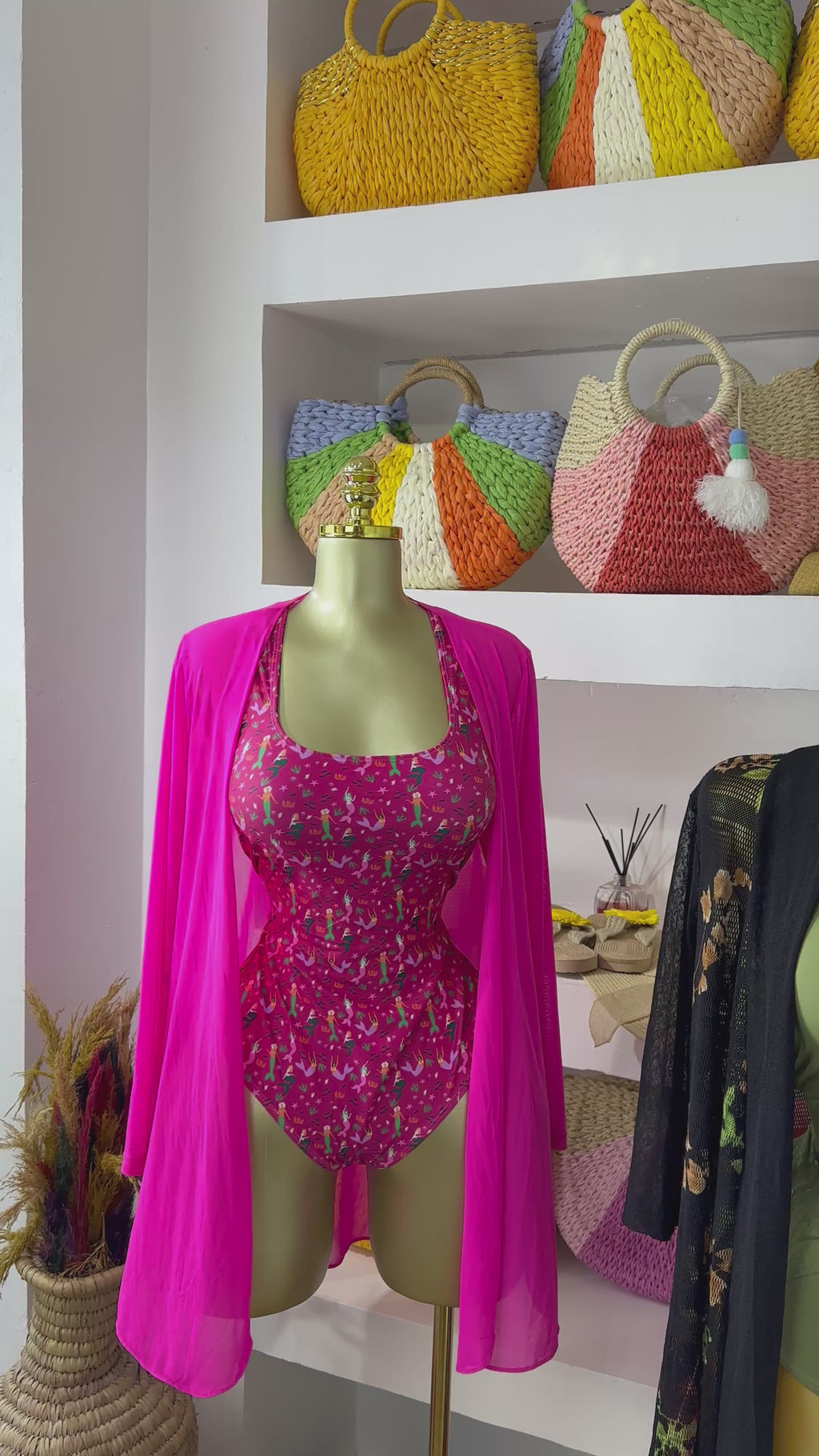 Riviera’s Lush Kimono Set