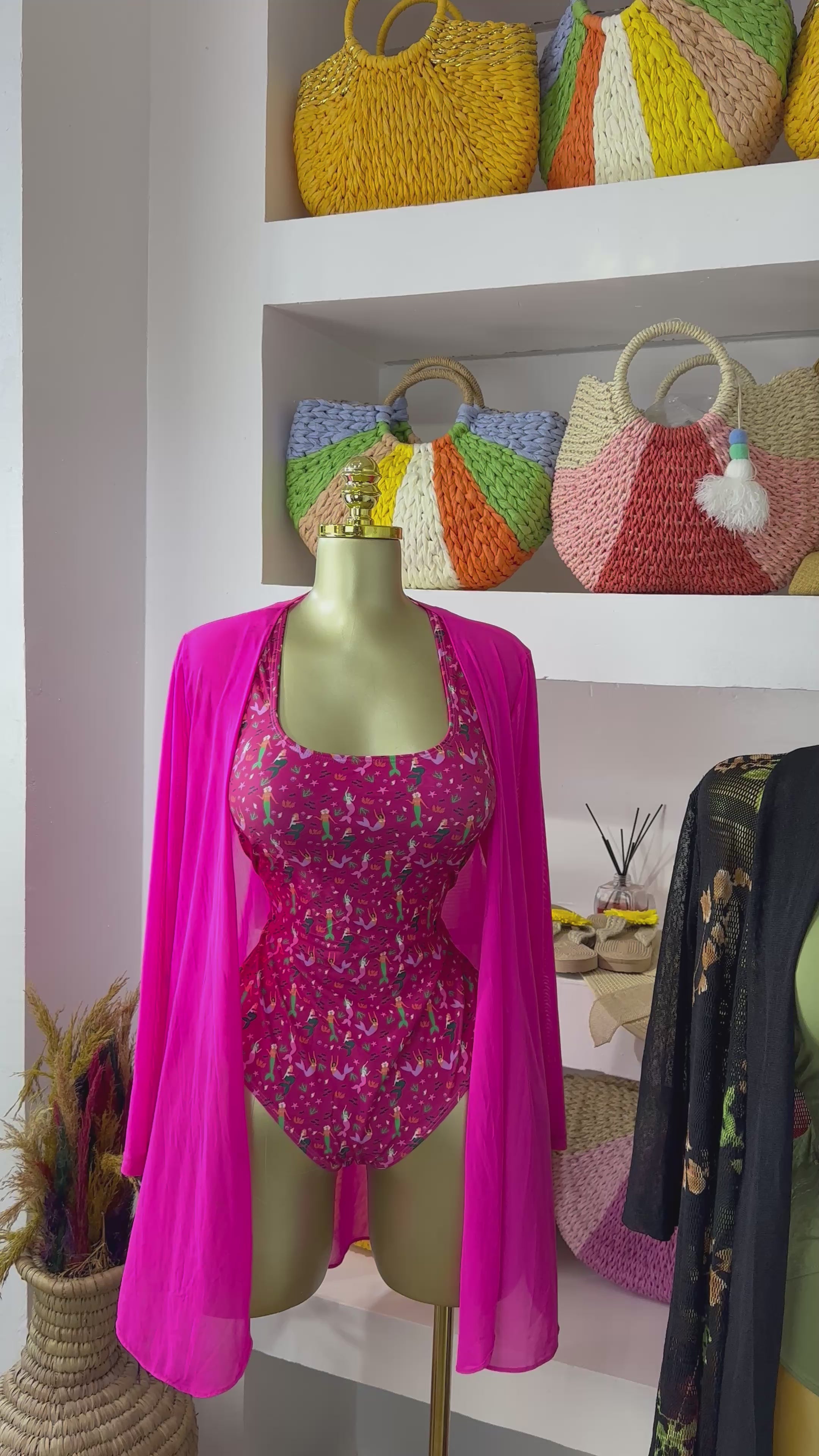 Riviera’s Lush Kimono Set